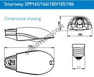PJU Philips SPP165 SON-T70W 220V-50Hz GB GR 34/50S